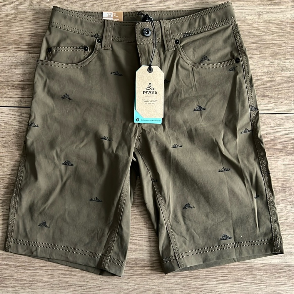 NWT PrAna Brion Short 11” Inseam